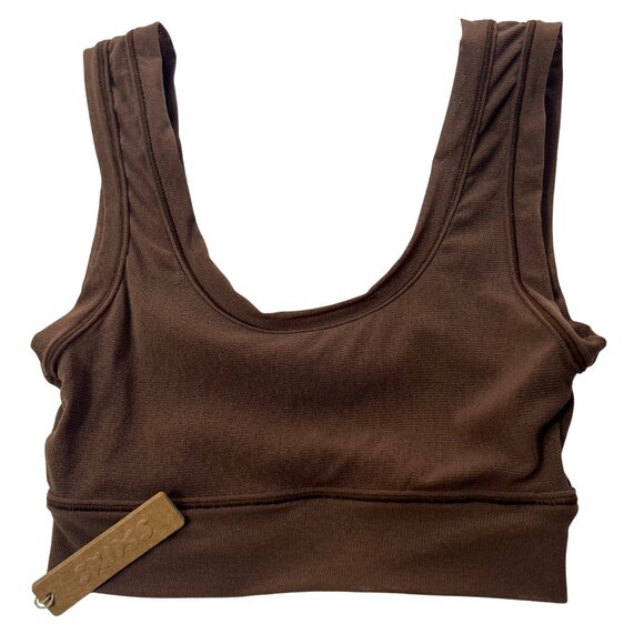 SKIMS Summer Mesh Scoop Bralette and T-String Thong Jasper XXS - Picture 3 of 12